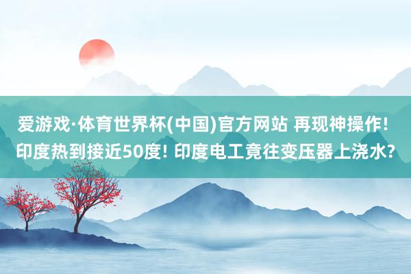 爱游戏·体育世界杯(中国)官方网站 再现神操作! 印度热到接近50度! 印度电工竟往变压器上浇水?